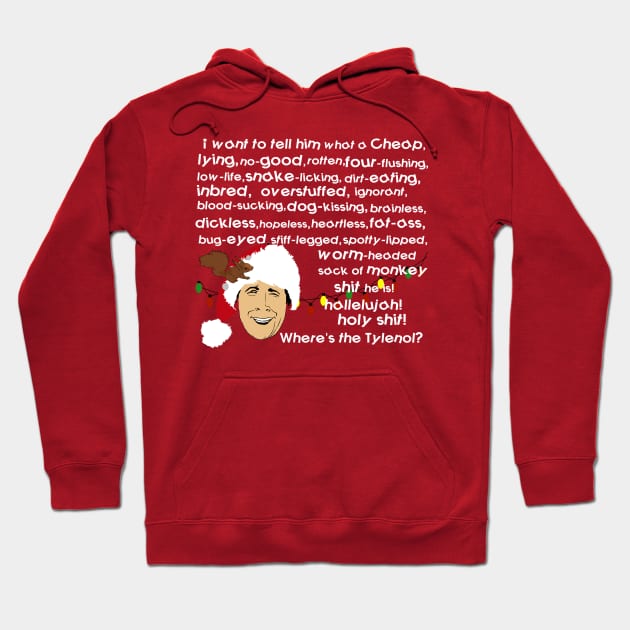 Clark Griswold Rant Hoodie by PoetandChef